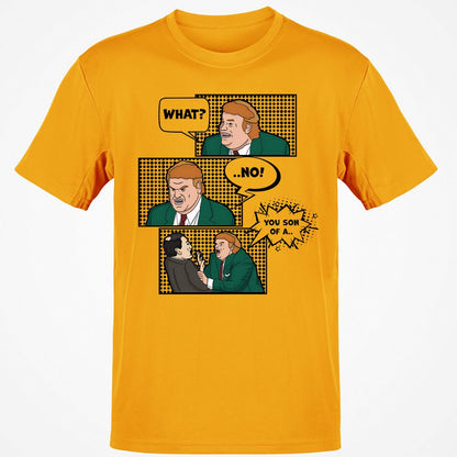 Classic Unisex T-Shirt - AZSHQKTC - Gold - 4