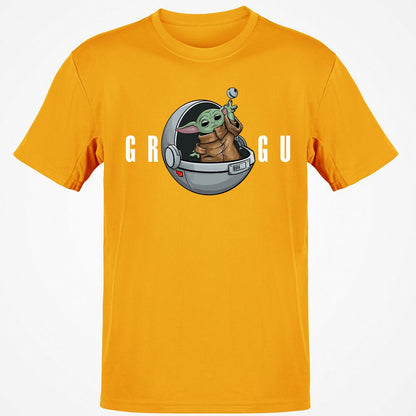 Classic Unisex T-Shirt - YAQ59VJF - Gold - 4