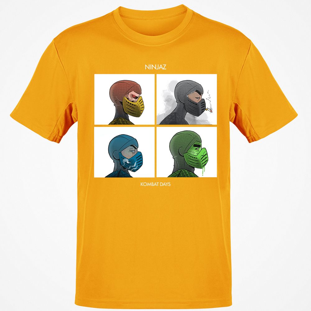 Classic Unisex T-Shirt - W3JPZLKM - Gold - 4