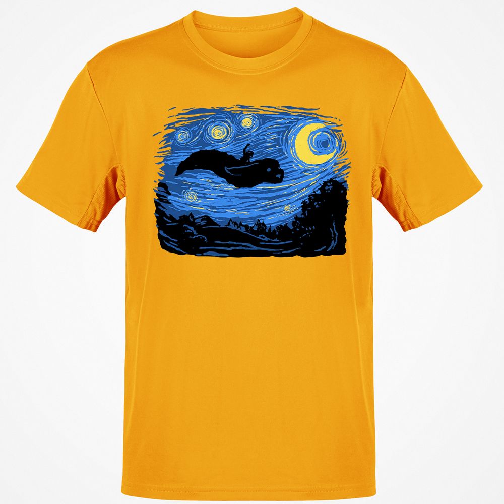 Classic Unisex T-Shirt - B55S89NR - Gold - 4