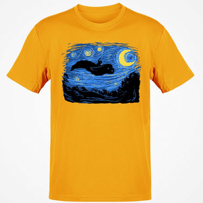 Classic Unisex T-Shirt - B55S89NR - Gold - 4