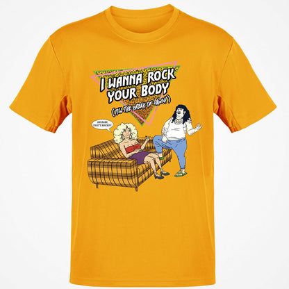 Classic Unisex T-Shirt - 1XDUMQVF - Gold - 4
