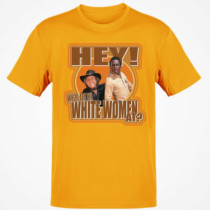 Classic Unisex T-Shirt - NPGYXSHR - Gold - 4