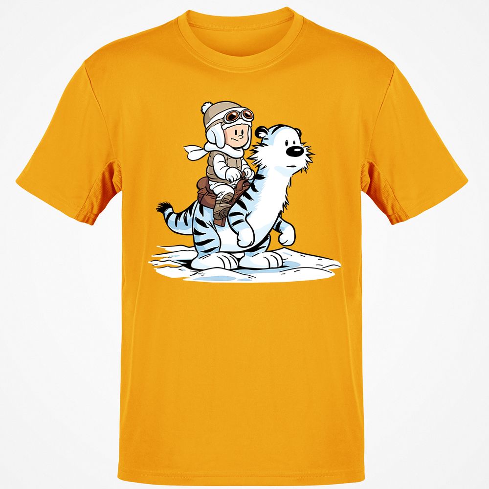 Classic Unisex T-Shirt - E6S1URJN - Gold - 4