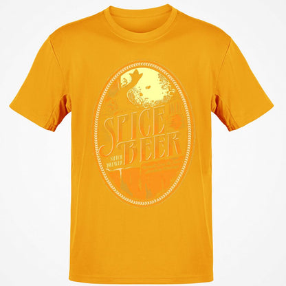Classic Unisex T-Shirt - QNF8ENCZ - Gold - 4
