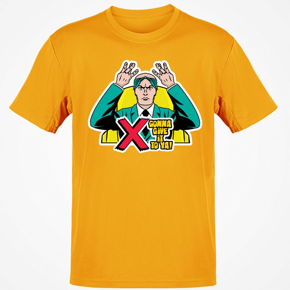 Classic Unisex T-Shirt - FZS1DJ3P - Gold - 4