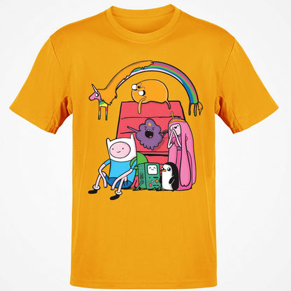 Classic Unisex T-Shirt - LQCHSQWA - Gold - 4