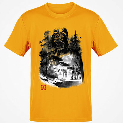 Classic Unisex T-Shirt - QV5S4P2Y - Gold - 4