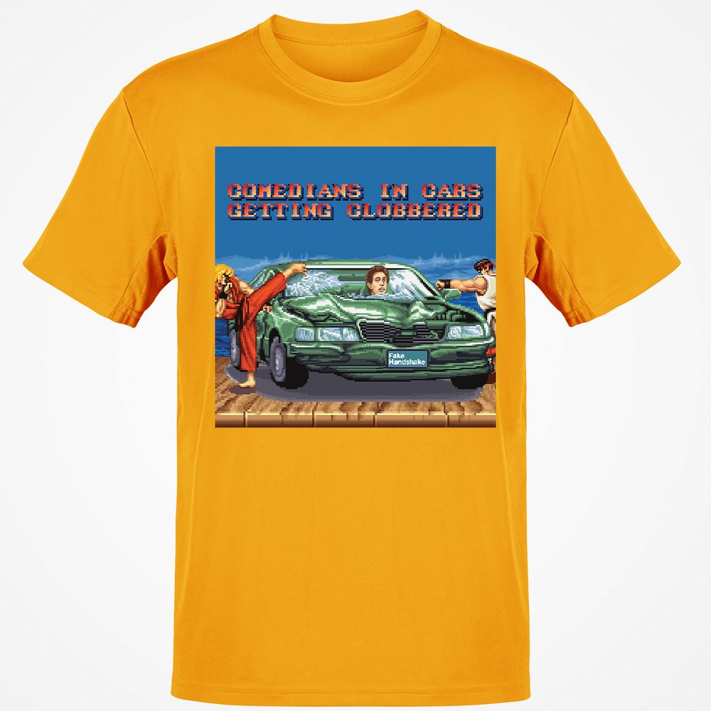 Classic Unisex T-Shirt - H7K67G9Y - Gold - 4