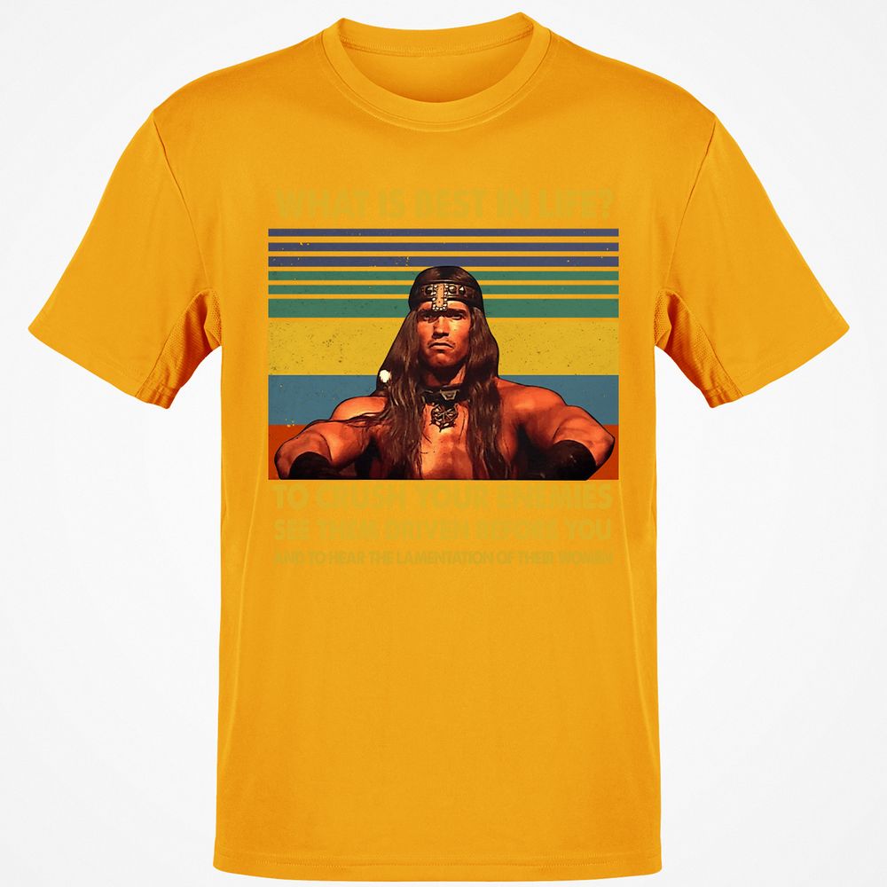 Classic Unisex T-Shirt - GTTH74UK - Gold - 4