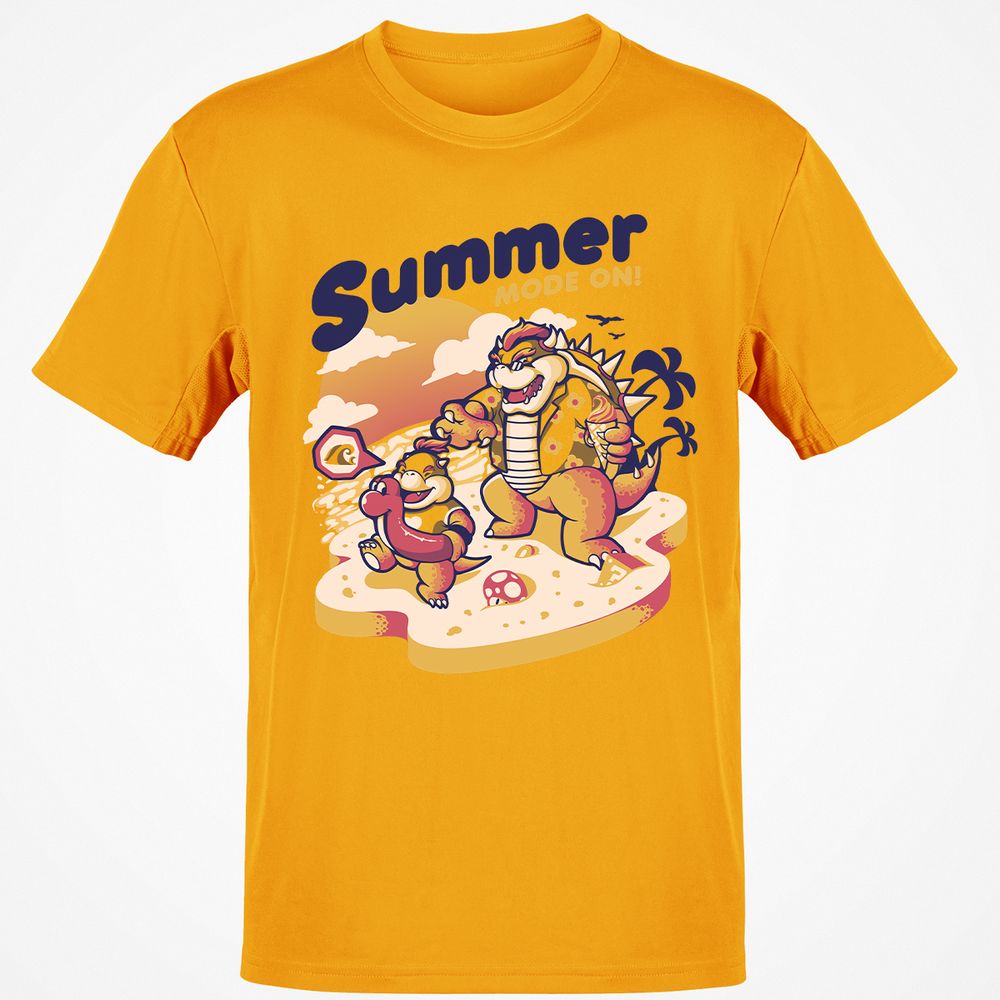 Classic Unisex T-Shirt - LZUZ452H - Gold - 4