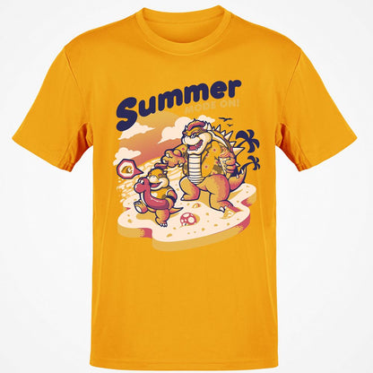 Classic Unisex T-Shirt - LZUZ452H - Gold - 4