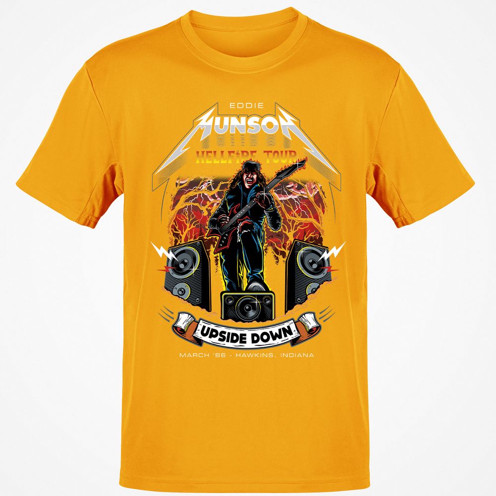Classic Unisex T-Shirt - MJ9KQS4M - Gold - 4