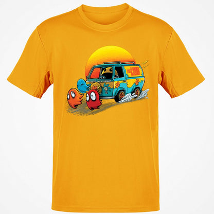 Classic Unisex T-Shirt - S2QZGX8Y - Gold - 4