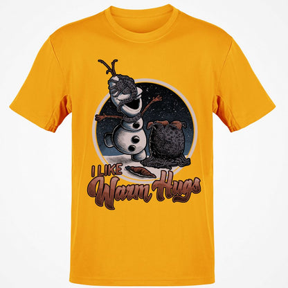 Classic Unisex T-Shirt - AVJ8C5DA - Gold - 4