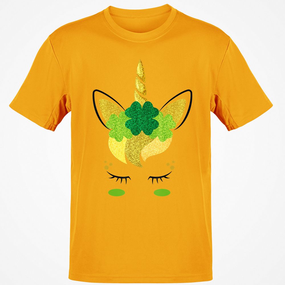 Classic Unisex T-Shirt - CGB7MZYC - Gold - 4