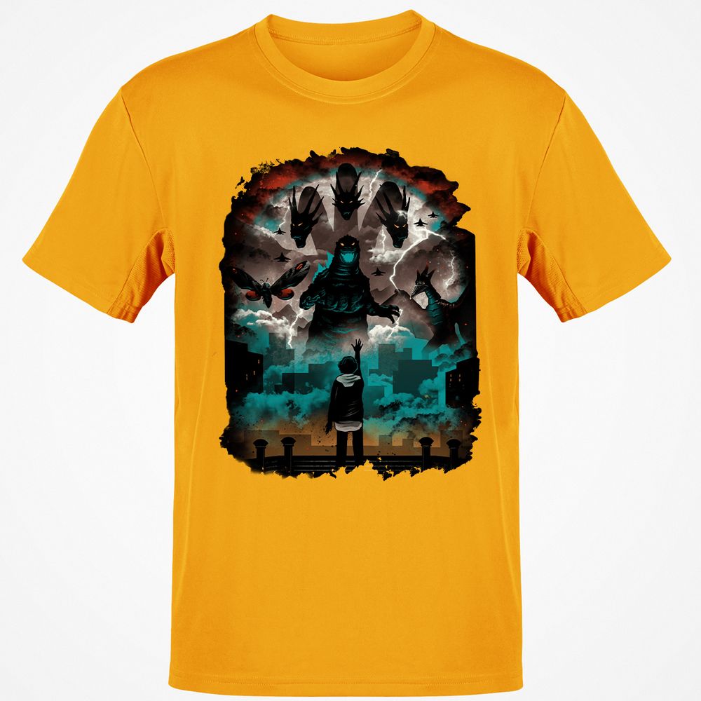 Classic Unisex T-Shirt - EGBAD7VD - Gold - 4