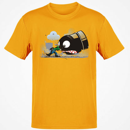Classic Unisex T-Shirt - E1TBTUFH - Gold - 4