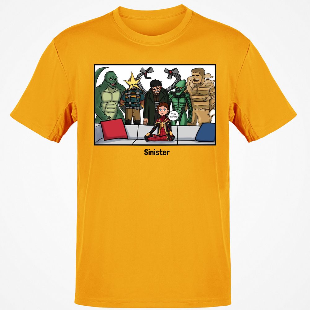 Classic Unisex T-Shirt - EAFSDMPE - Gold - 4