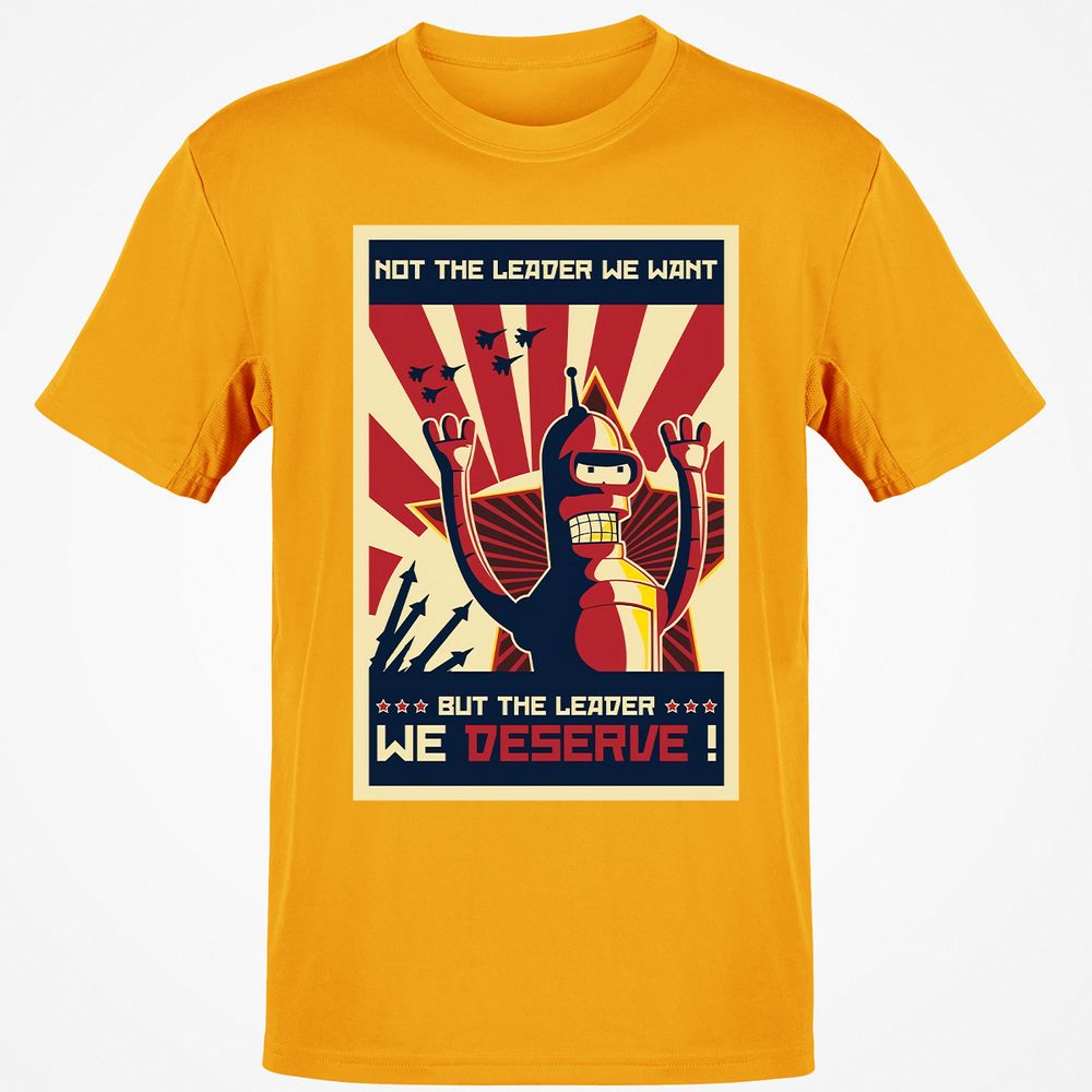 Classic Unisex T-Shirt - H4FUTZND - Gold - 4