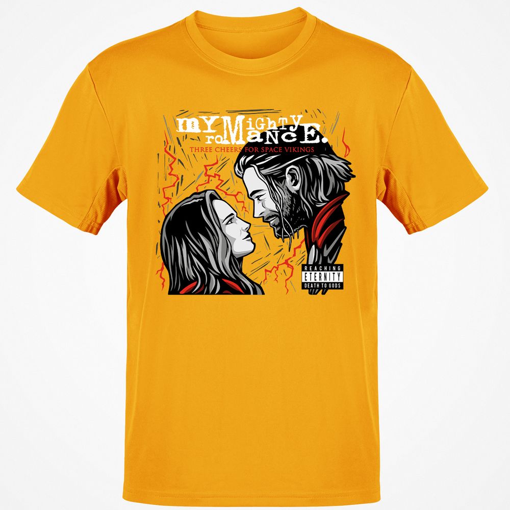 Classic Unisex T-Shirt - B3X6HR5H - Gold - 4