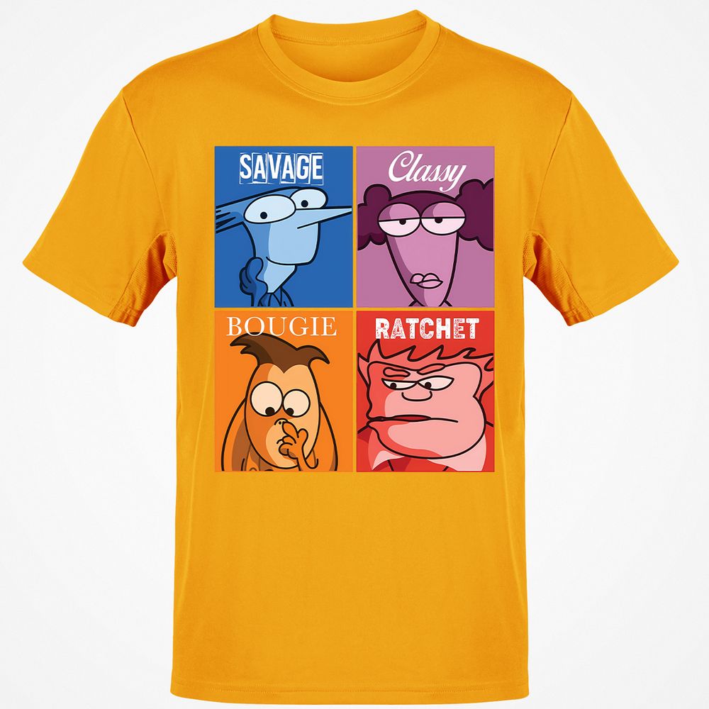 Classic Unisex T-Shirt - S63BCLGH - Gold - 4
