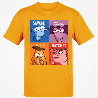 Classic Unisex T-Shirt - S63BCLGH - Gold - 4