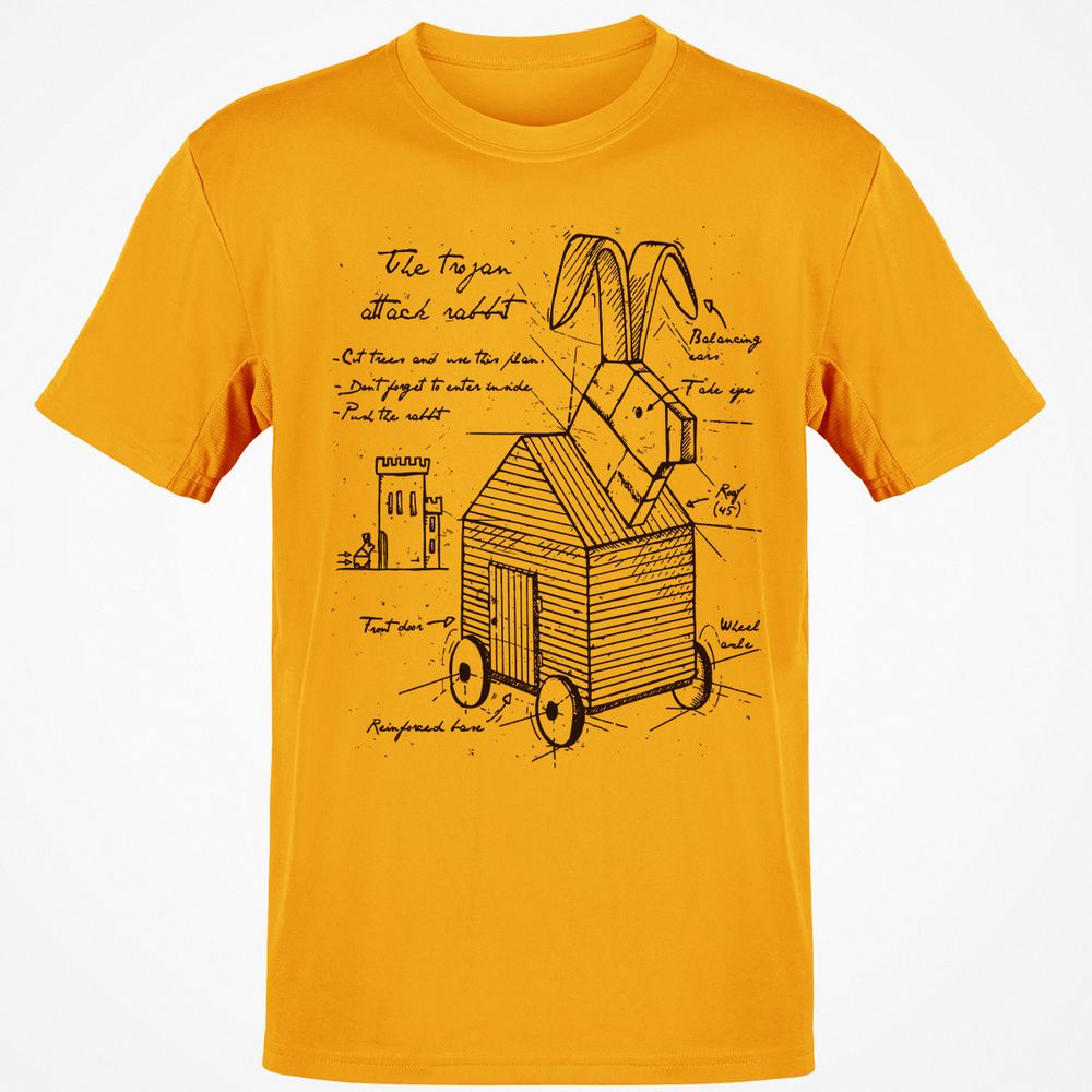 Classic Unisex T-Shirt - VE3JGNGD - Gold - 4