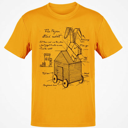 Classic Unisex T-Shirt - VE3JGNGD - Gold - 4