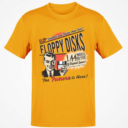Floppy Disk Retro - Gold - 4
