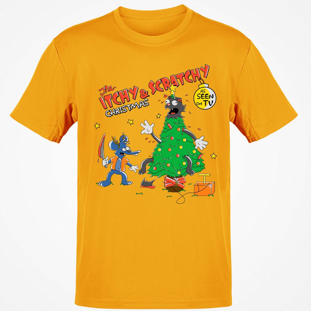 Classic Unisex T-Shirt - 8A7KUGQQ - Gold - 4