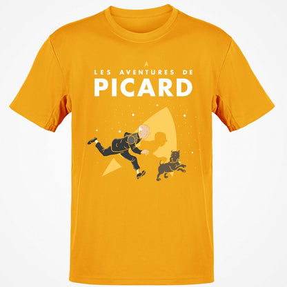 Classic Unisex T-Shirt - N9ZS7GTF - Gold - 4