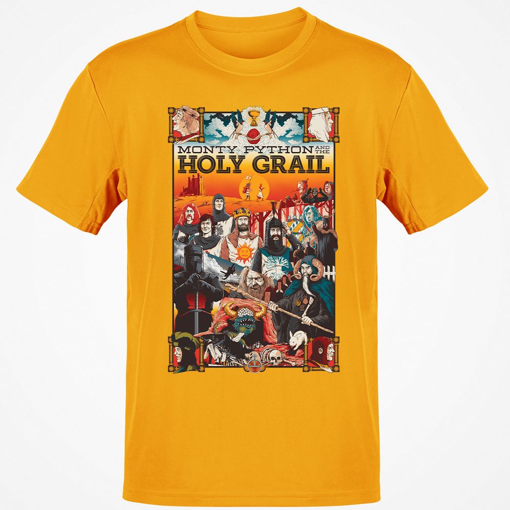 Classic Unisex T-Shirt - 5TU42VLM - Gold - 4