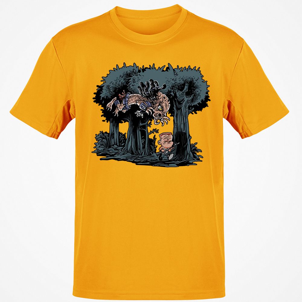 Classic Unisex T-Shirt - M4RL9GWQ - Gold - 4