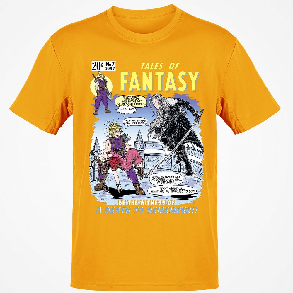 Classic Unisex T-Shirt - UZGCZSVW - Gold - 4