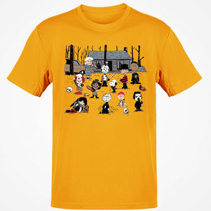 Classic Unisex T-Shirt - 4CJW6DGK - Gold - 4