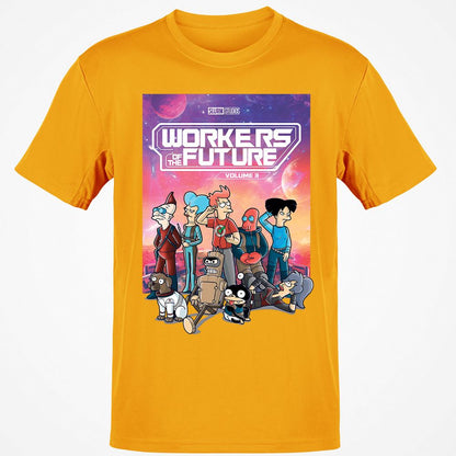 Classic Unisex T-Shirt - 5BKFHCTQ - Gold - 4