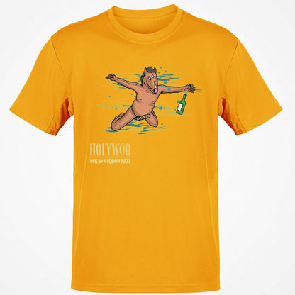 Classic Unisex T-Shirt - YTGAERQW - Gold - 4