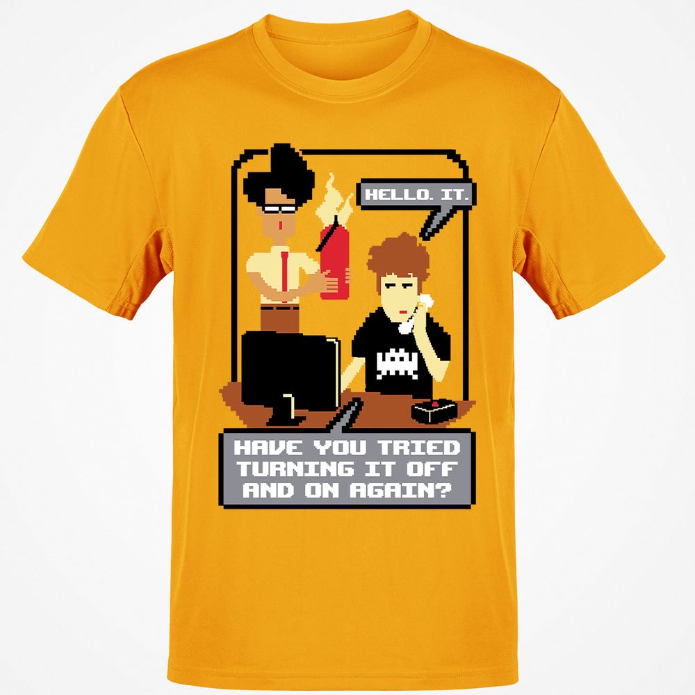 Classic Unisex T-Shirt - F1Q3W6CG - Gold - 4
