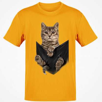 Classic Unisex T-Shirt - Z3G8ZH3J - Gold - 4