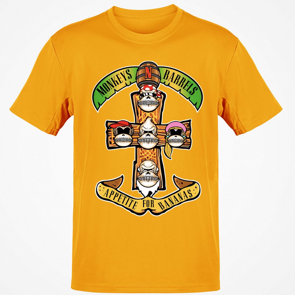 Classic Unisex T-Shirt - D2SLD5NA - Gold - 4