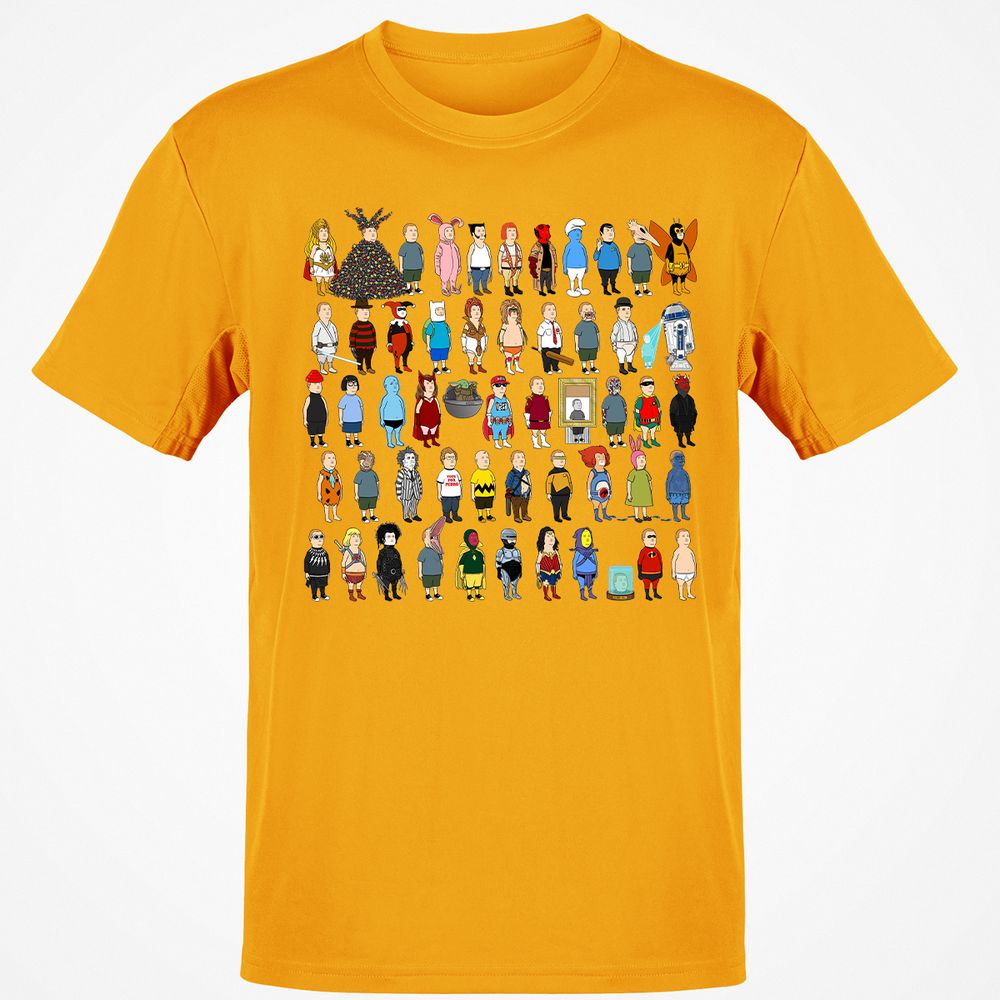 Classic Unisex T-Shirt - 39B8VVCN - Gold - 4