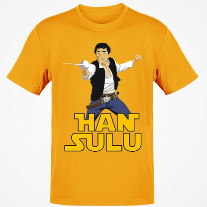 Classic Unisex T-Shirt - SNJ7RGVS - Gold - 4