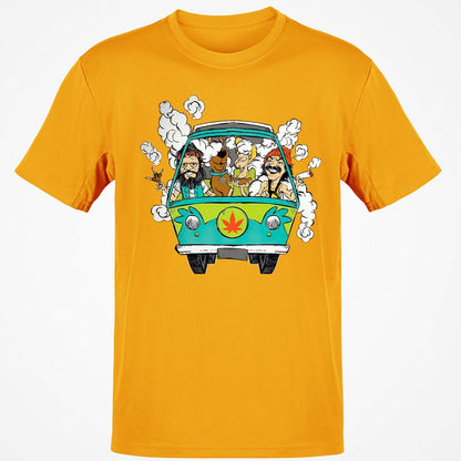 Classic Unisex T-Shirt - 484ENPKX - Gold - 4