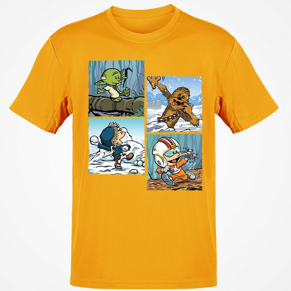Classic Unisex T-Shirt - 7ZNEH7HM - Gold - 4
