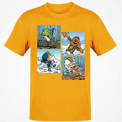 Classic Unisex T-Shirt - 7ZNEH7HM - Gold - 4
