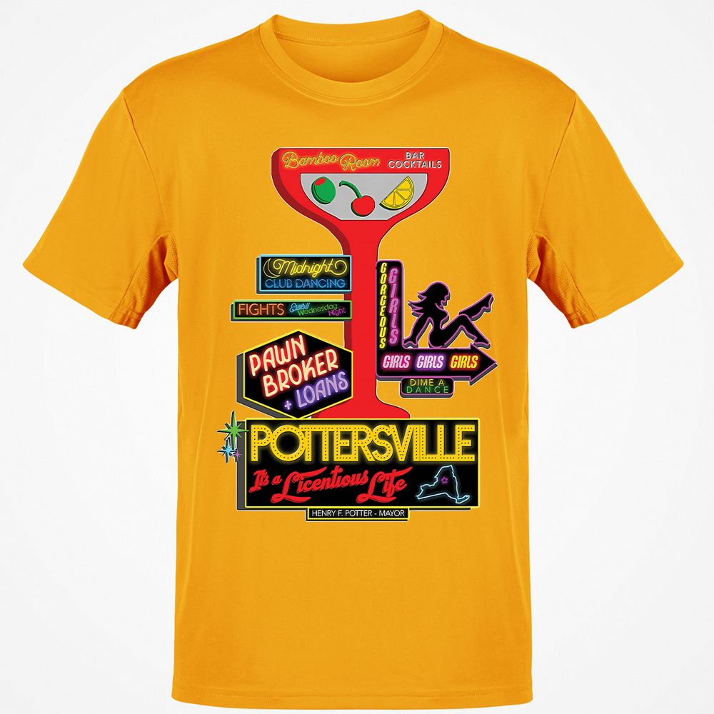 Classic Unisex T-Shirt - 3TEB7VTP - Gold - 4