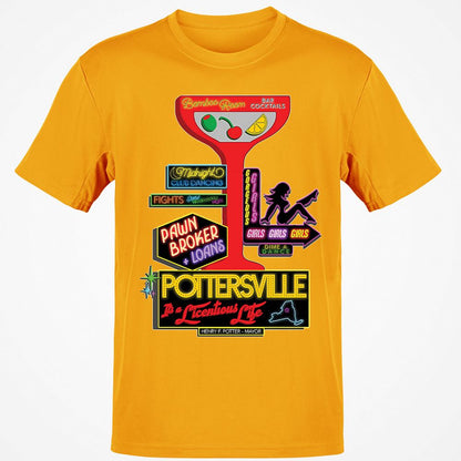 Classic Unisex T-Shirt - 3TEB7VTP - Gold - 4