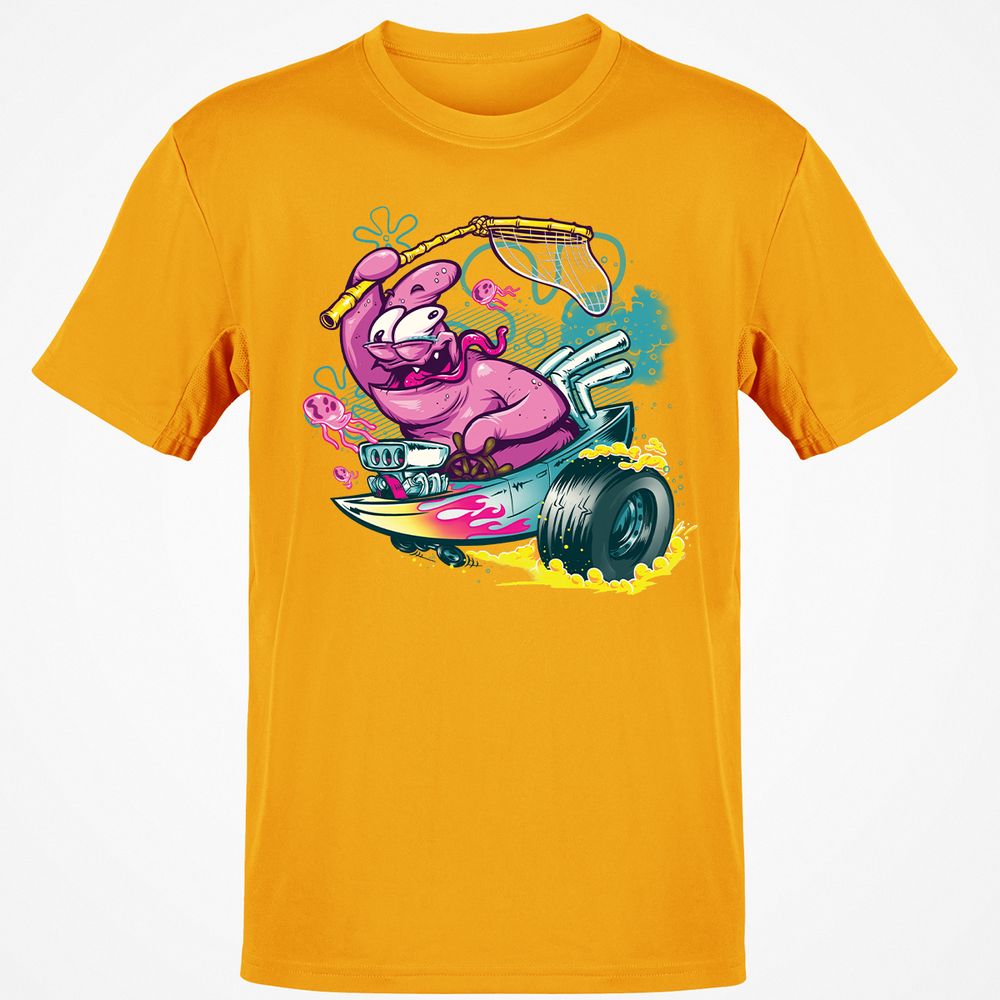 Classic Unisex T-Shirt - AT6FN5CF - Gold - 4