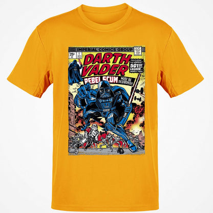 Classic Unisex T-Shirt - H8WLJU74 - Gold - 4